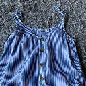 Hollister striped tank top